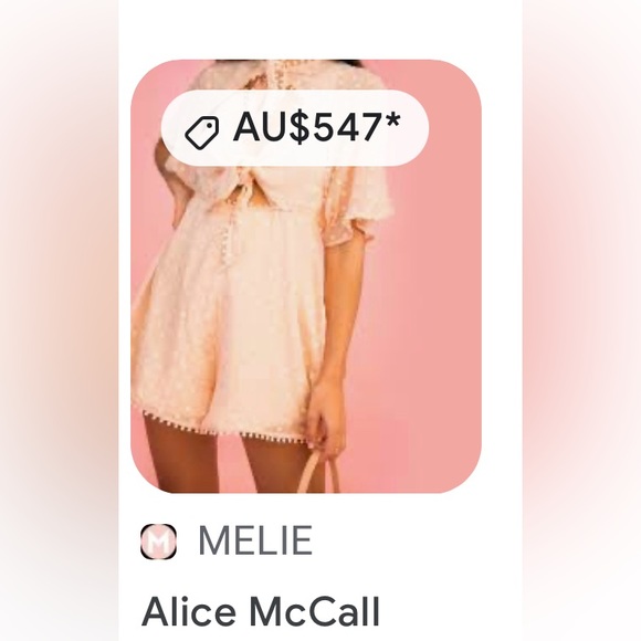 Alice McCall  size 2 Moon Talking Playsuit - Picture 10 of 14